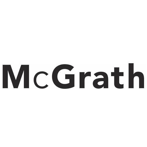 McGrath Black and White Logo