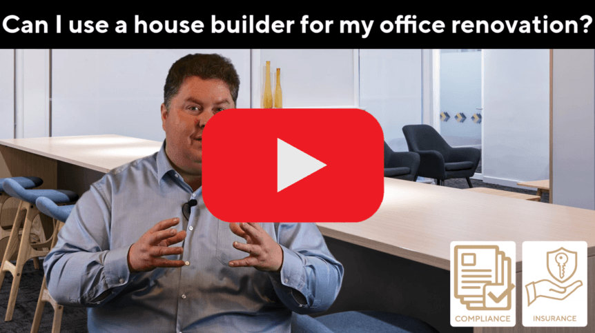 Using a house builder for office renovations