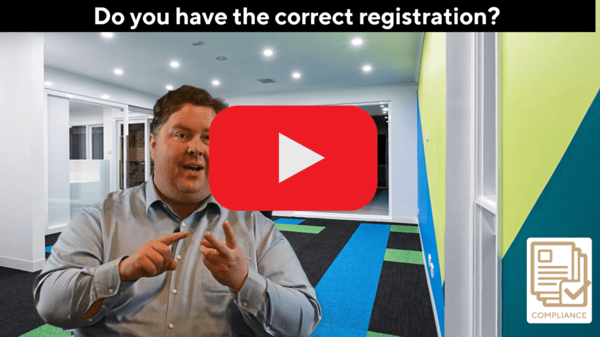 Video on correct registration