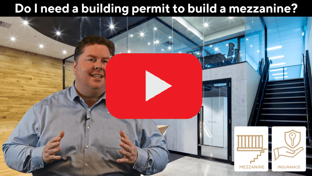 Needing a building permit to build a mezzanine