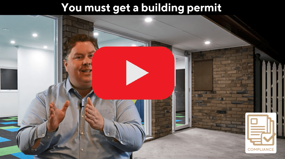 Video on why you must get a building permit
