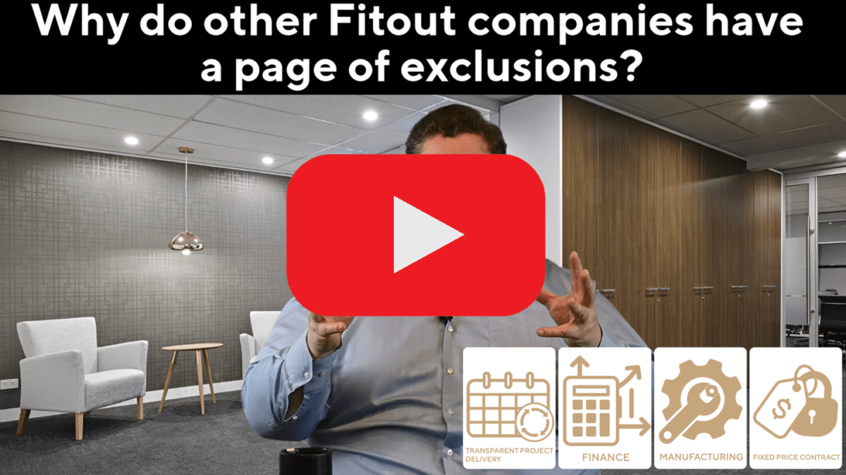 Fitout companies having a page of exclusion