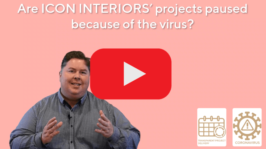 Icon Interiors projects impacted by virus