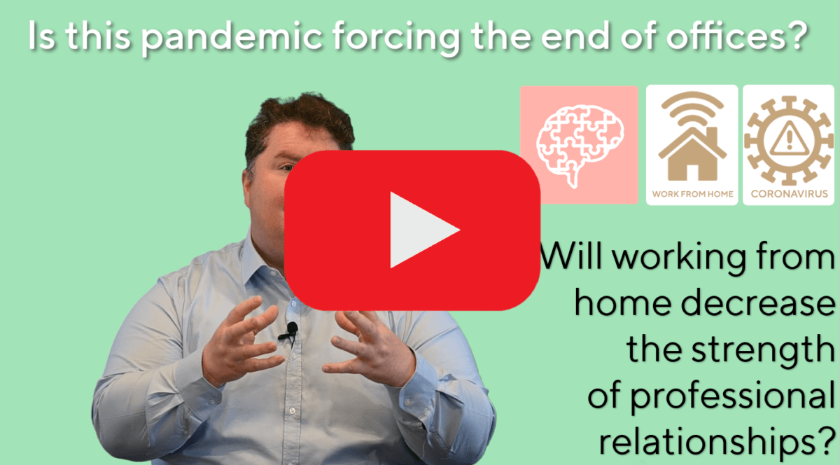 Working from home decreasing strength in relationships